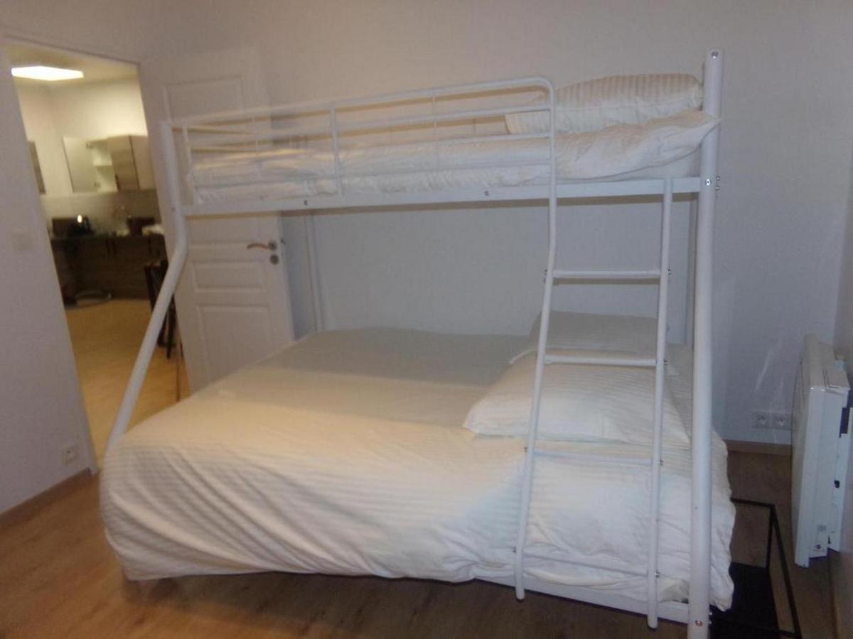 Grand appartement, 3 chambres, centre de Dieppe Extérieur photo